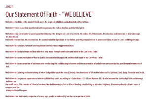 Prophet Climate Ministries ABNG040-Our-Statement-Of-Faith-WE-BELIEVE--300x211 ABNG040  (Our Statement Of Faith WE BELIEVE ) 